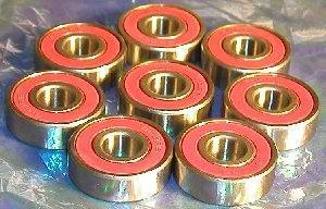28 ABEC-7 Flowboard Skate Bearing:vxb:Ball Bearings