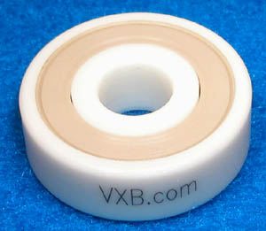 R2-5-2RS Full Ceramic Sealed Bearing 1/8"x5/16"x9/64" ZrO2
