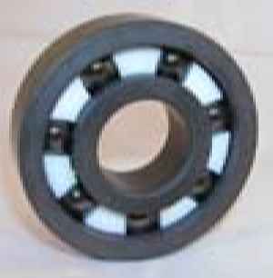 6304 Full Ceramic Balls Bearings 20mm x 52mm x 15mm SiC