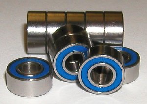 10 Bearing S6800-2RS 10x19x5 Stainless:Sealed