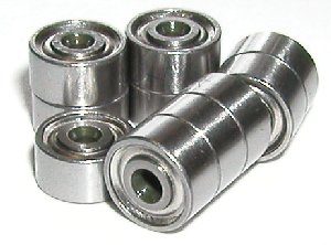 10 Ceramic Bearing 6x12x4 Stainless:Shielded:ABEC-5