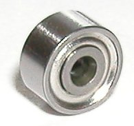 Ball Bearing 6x10x3:Ceramic Balls:Shielded