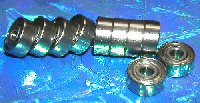 10 Balls Bearings R4ZZ 1/4"x 5/8"x 0.196" Shielded