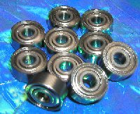 10 Balls Bearings R155ZZ 5/32"x 5/16"x 1/8" Shielded
