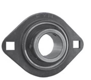 FYH Bearings SBPFL204-12 3/4" Stamped steel plate oval two bolt Flanged Bearing